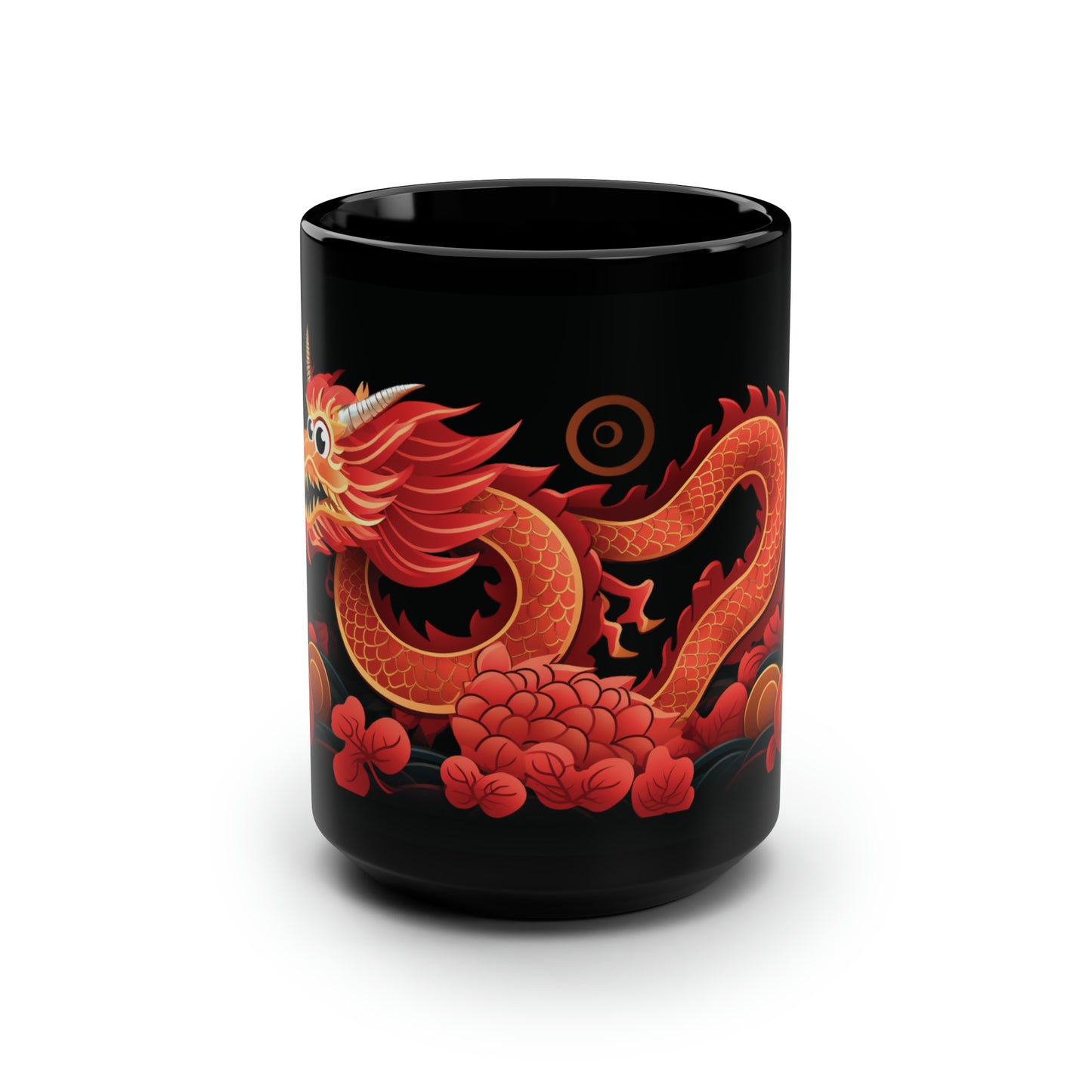 Chinese New Year Mug, 2024 Year of Dragon Cup, Chinese Dragon Coffee Mug, 2024 CNY Gift, Lunar New Year Mug, Chinese Tea Mug
