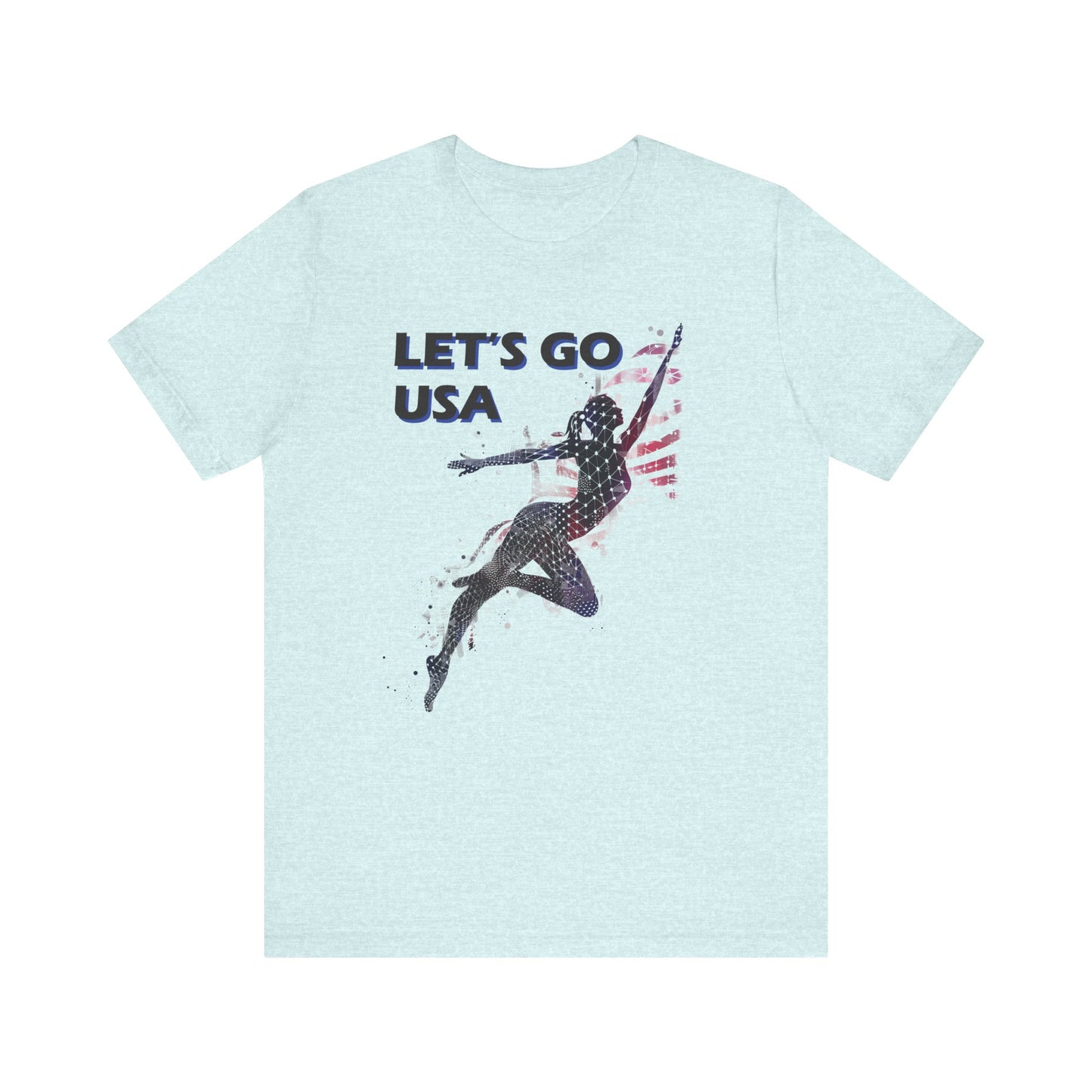 American Gymnastics Shirt, Gymnast T-shirt, USA Flag Shirt, Summer Gymnastics Shirt, Gymnastics Enthusiast Gifts, Gymnastics Team Shirt