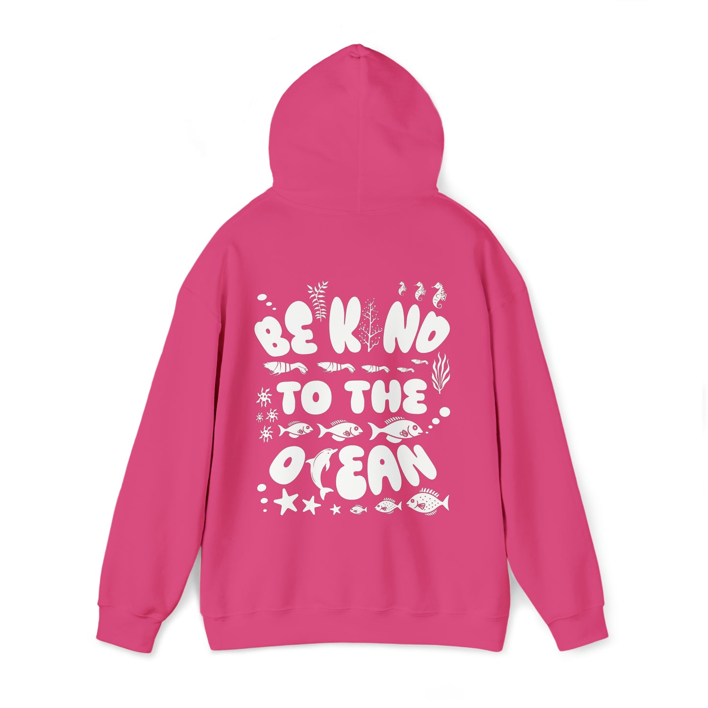 Be Kind to The Ocean Hoodie, Save the Ocean Hoodie, Ocean Life Hoodie, Marine Life Hoodie, Protect Our Ocean Hoodie, Aesthetic Hoodie