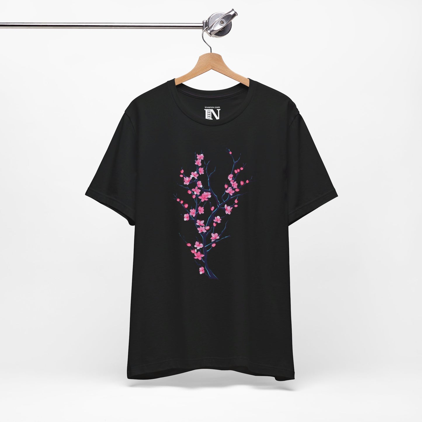 Cherry Blossom Shirt, Japan Shirt, Neon Sakura Tree Shirt, Japanese Flower Shirt, Spring Shirt, Botanical Shirt, Garden Shirt, Tree Shirt