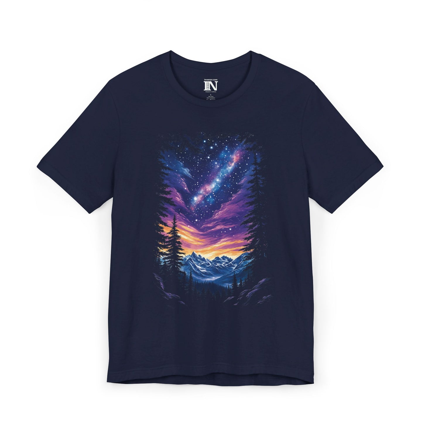 Milkyway Shirt, Milky Way T-Shirt, Nature shirt, Adventure Shirt, Exploration Shirt, Wild Living Shirt, Camping Tshirt, Star Galaxy Shirt