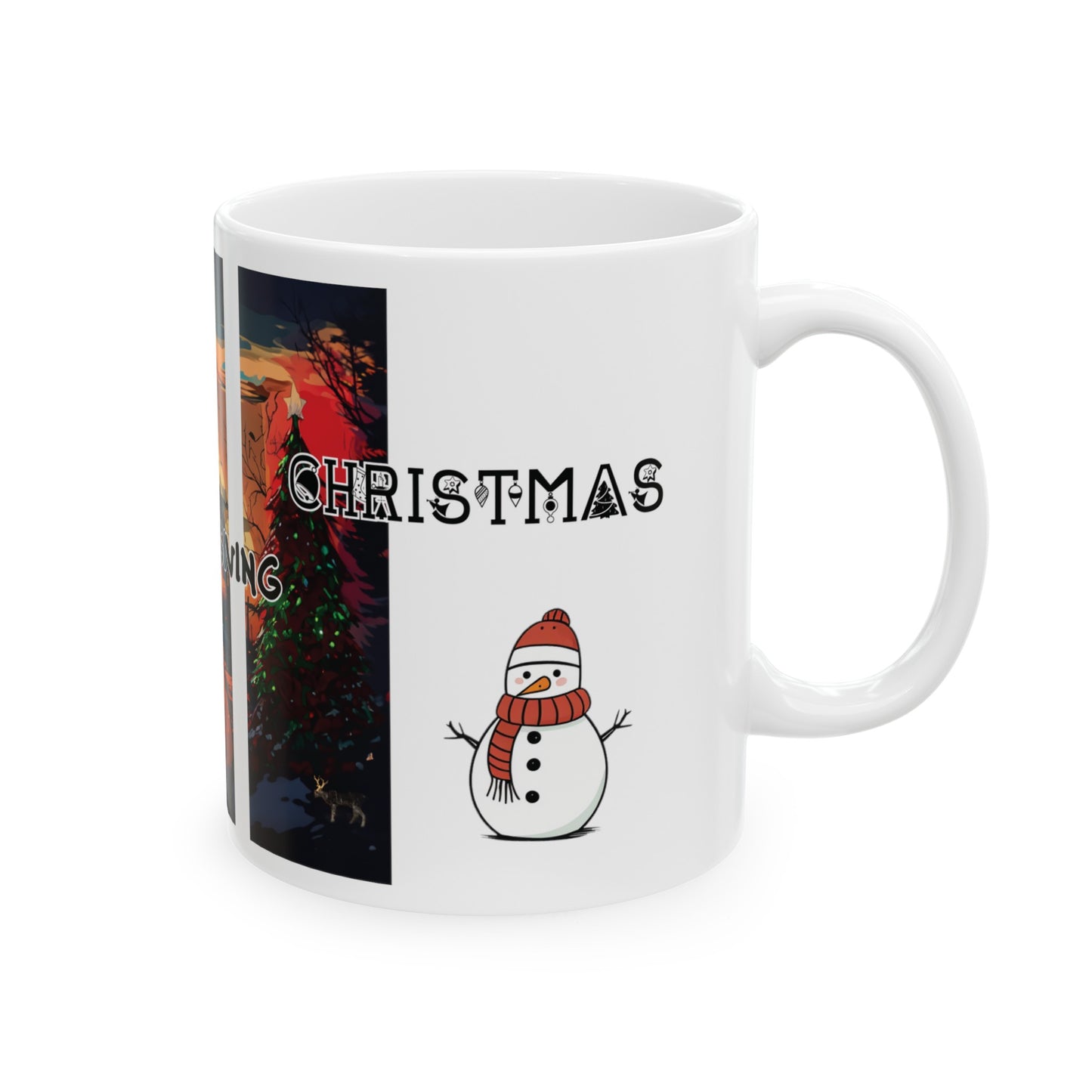 Halloween Mug, Thanksgiving Mug, Christmas Mug, Holiday Coffee Mug, Holiday Gifts, Winter Mug, Fall Mug, Gift for Co-worker