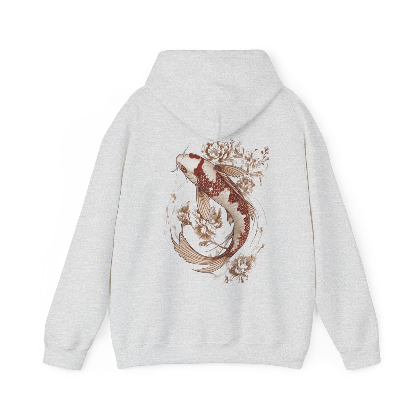 Japanese Koi Fish Hoodie, Japan Hoodie, Tokyo Style Hoodie, Pond Fish Hoodie, Cozy Fish Hoodie, Koi Lover Hoodie, Asian Chinese Hoodie