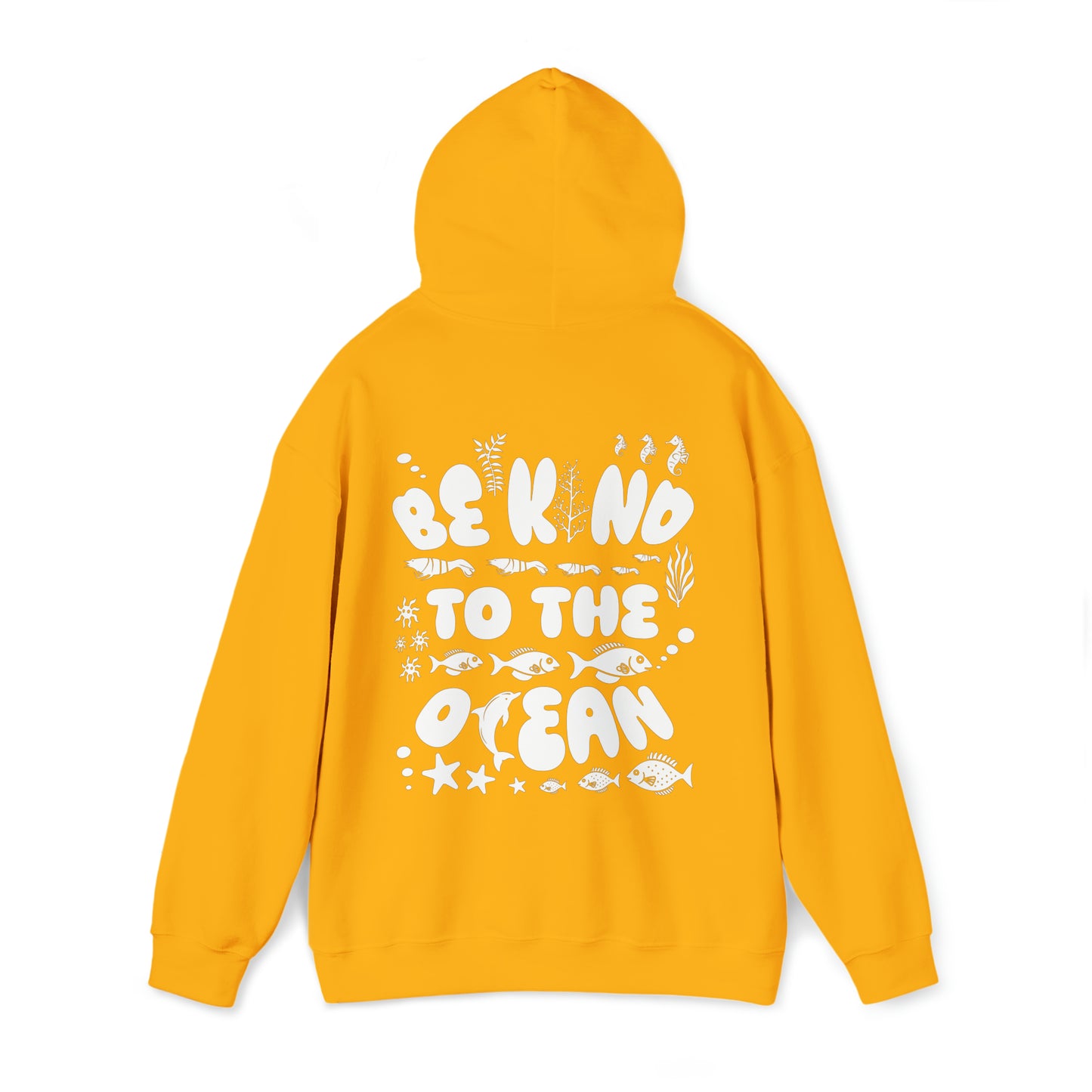 Be Kind to The Ocean Hoodie, Save the Ocean Hoodie, Ocean Life Hoodie, Marine Life Hoodie, Protect Our Ocean Hoodie, Aesthetic Hoodie