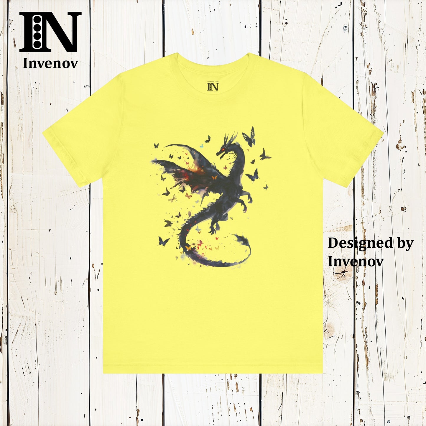 Dragon Butterfly Shirt, Dragon Lover Shirt, Butterfly Lover Shirt, Flying Dragon Shirt, Dancing Dragon Shirt, Fantasy Dragon Shirt