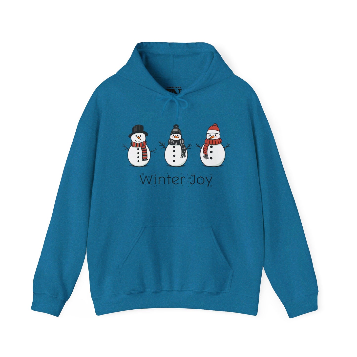 Winter Snowman Hoodie, Christmas Hoodie, Winter Joy Hoodie, Snowman Hoodie, Winter Hoodie, Holiday Season Hoodie, Holiday Hoodie