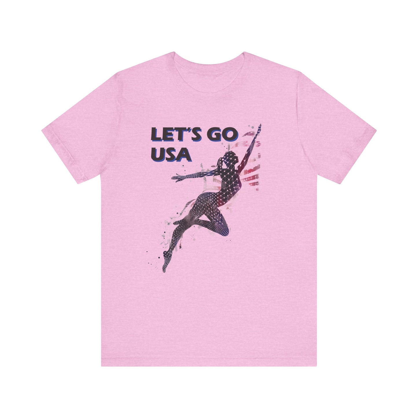 American Gymnastics Shirt, Gymnast T-shirt, USA Flag Shirt, Summer Gymnastics Shirt, Gymnastics Enthusiast Gifts, Gymnastics Team Shirt