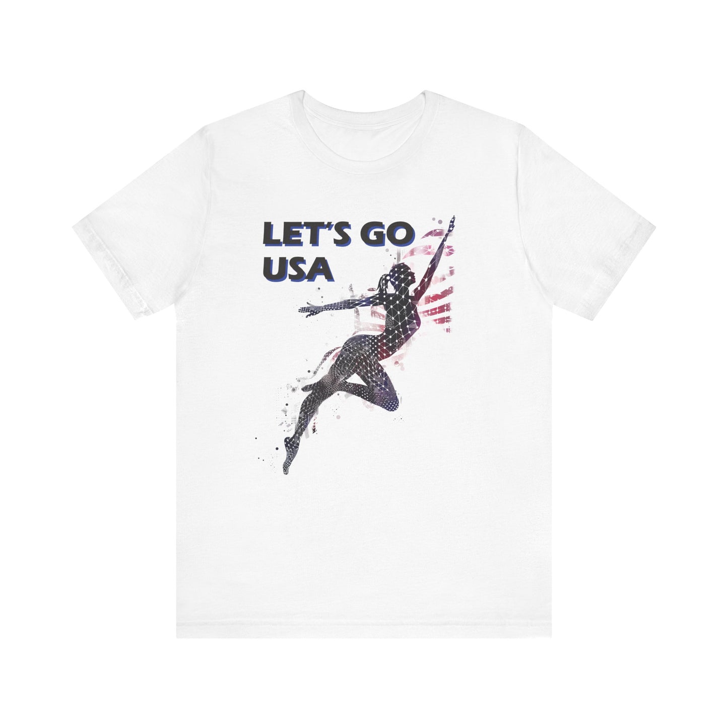 American Gymnastics Shirt, Gymnast T-shirt, USA Flag Shirt, Summer Gymnastics Shirt, Gymnastics Enthusiast Gifts, Gymnastics Team Shirt