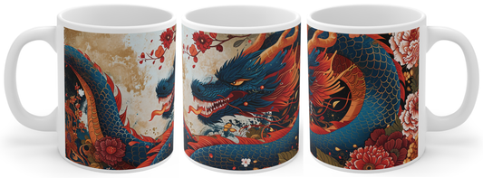 Chinese New Year Mug, Year of Dragon Mug, Lunar New Year Mug, 2024 CNY Mug, 2024 Chinese Zodiac Mug, 2024 Chinese New Year Gift