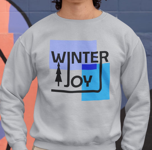 Christmas Sweatshirt, Christmas Tree Sweater, Christmas Gift Idea, Winter Season Sweater, Winter Joy Sweatshirt, Winter Shirt